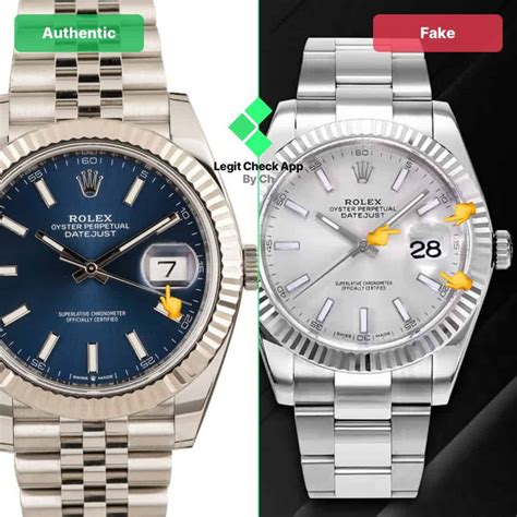 fake rolex datejust vs real|how to check rolex authenticity.